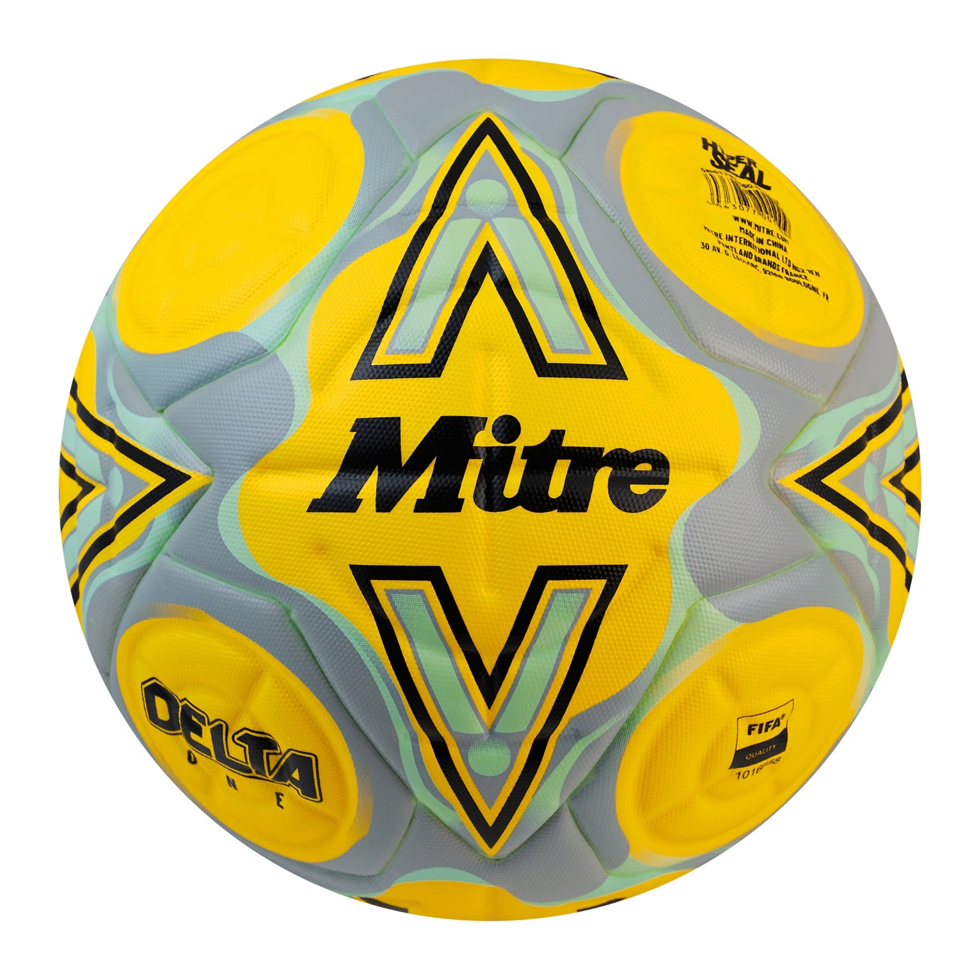 Mitre Delta One 24 Au Yel/Blk/Gry