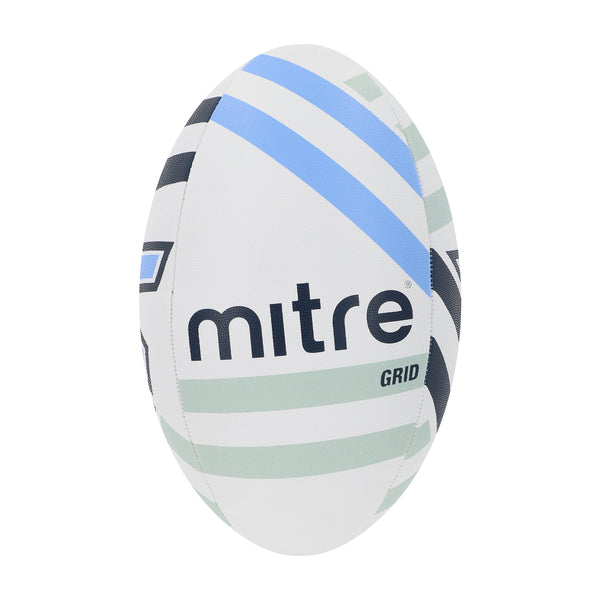 Mitre Grid D4P White/Navy/Sky/Silver