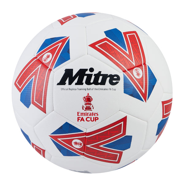 Mitre FA Cup Train 2324 Au Wht/Blu/Red