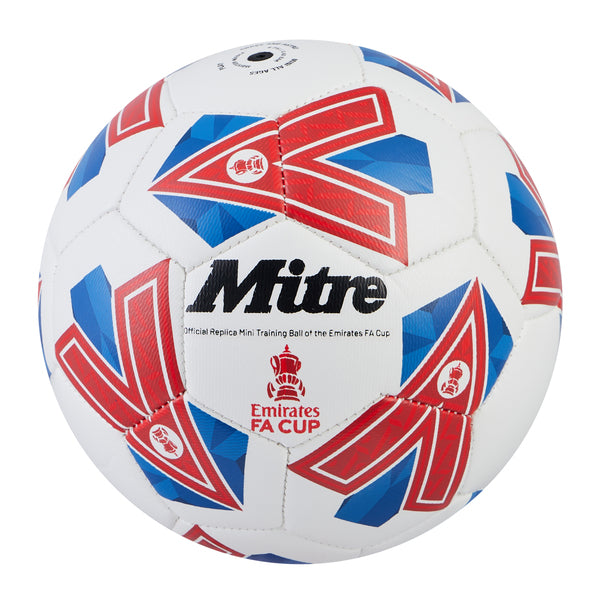 Mitre FA Cup Play 2324 Au Wht/Blu/Red