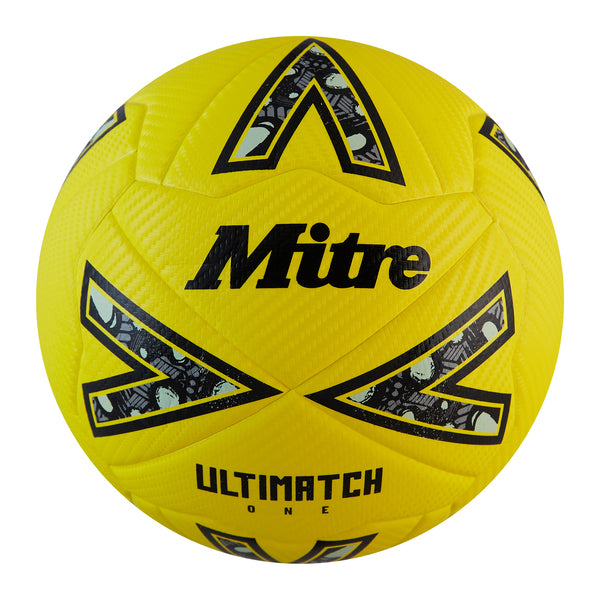 Mitre Ultimatch One 24 Yellow/Black/Grey