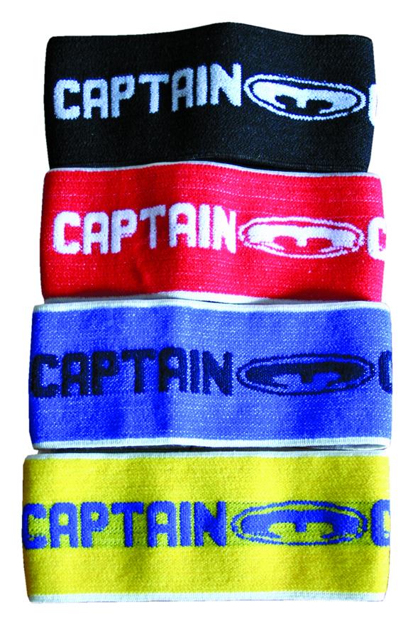 Mercian Captains Armband : AC65 Black : Red : Sky : Yellow