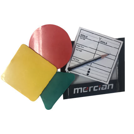 Mercian Warning Cards & Score Pad in wallet : UM03