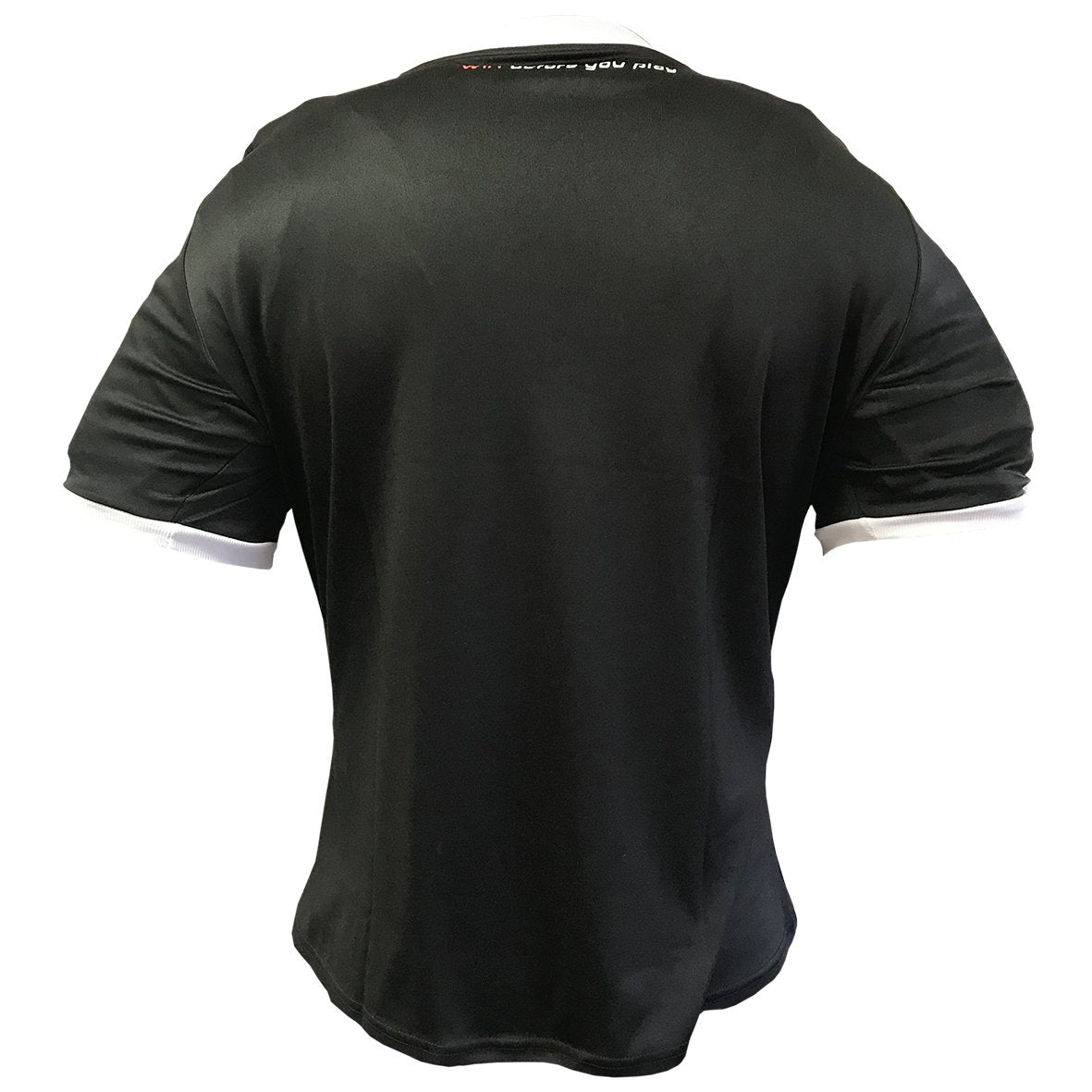 Mercian Pro GK Smock : CP44PRO : black : back view : short sleeve