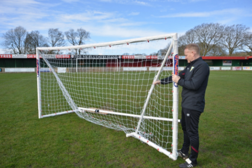 12ft x 6ft Samba Fold-a-Goal Football Goal