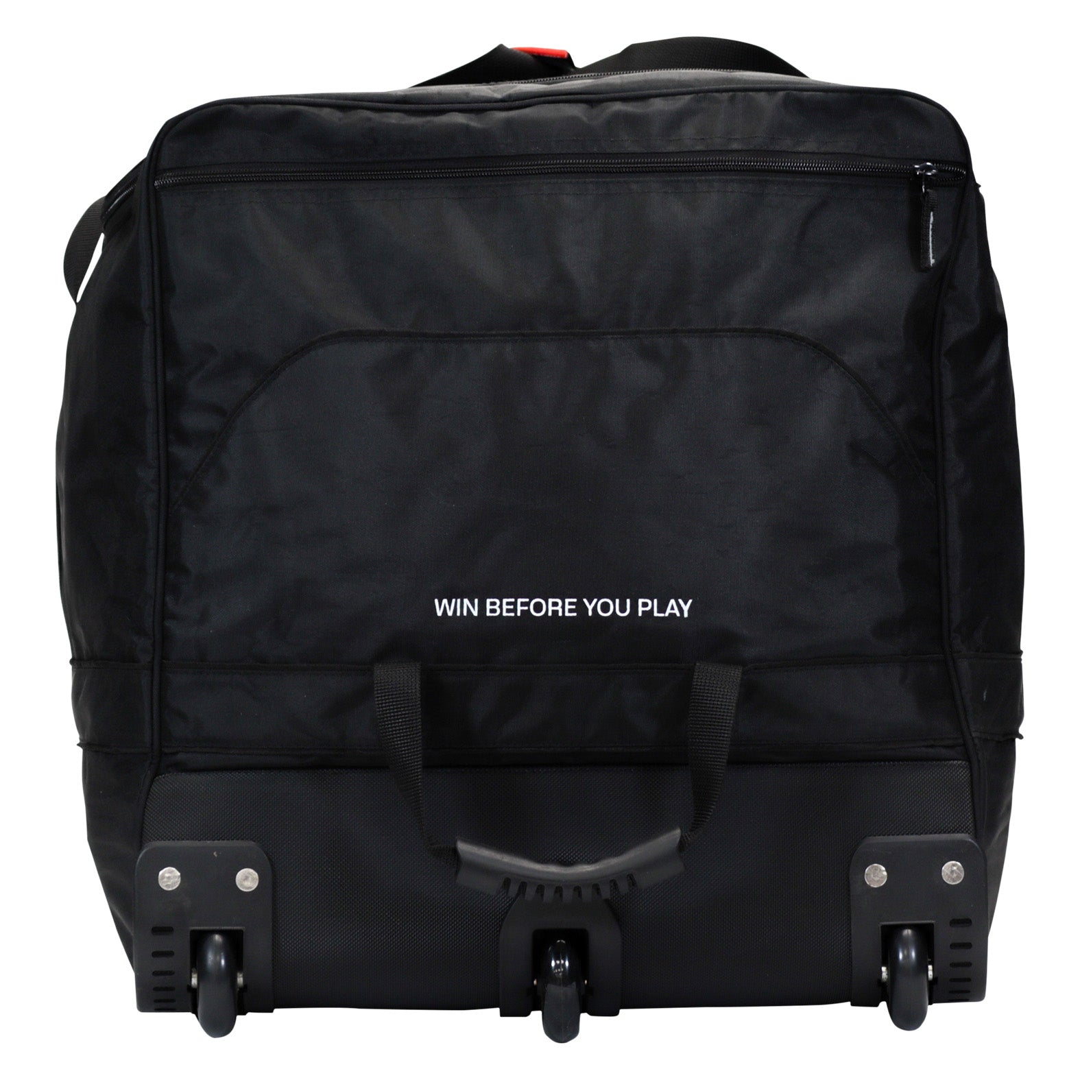 Wheel End of Mercian Hockey Evolution 1 Black Goalkeeping Bag - HOEV124GKBLK