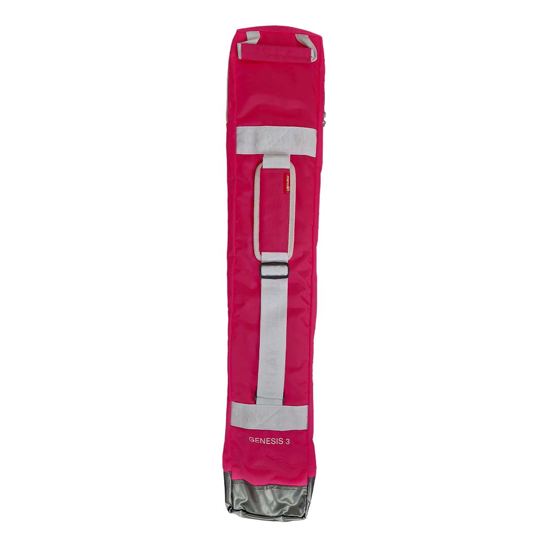 Back of Pink Genesis 3 Hockey Player Bag - SKU HOGE324PNK