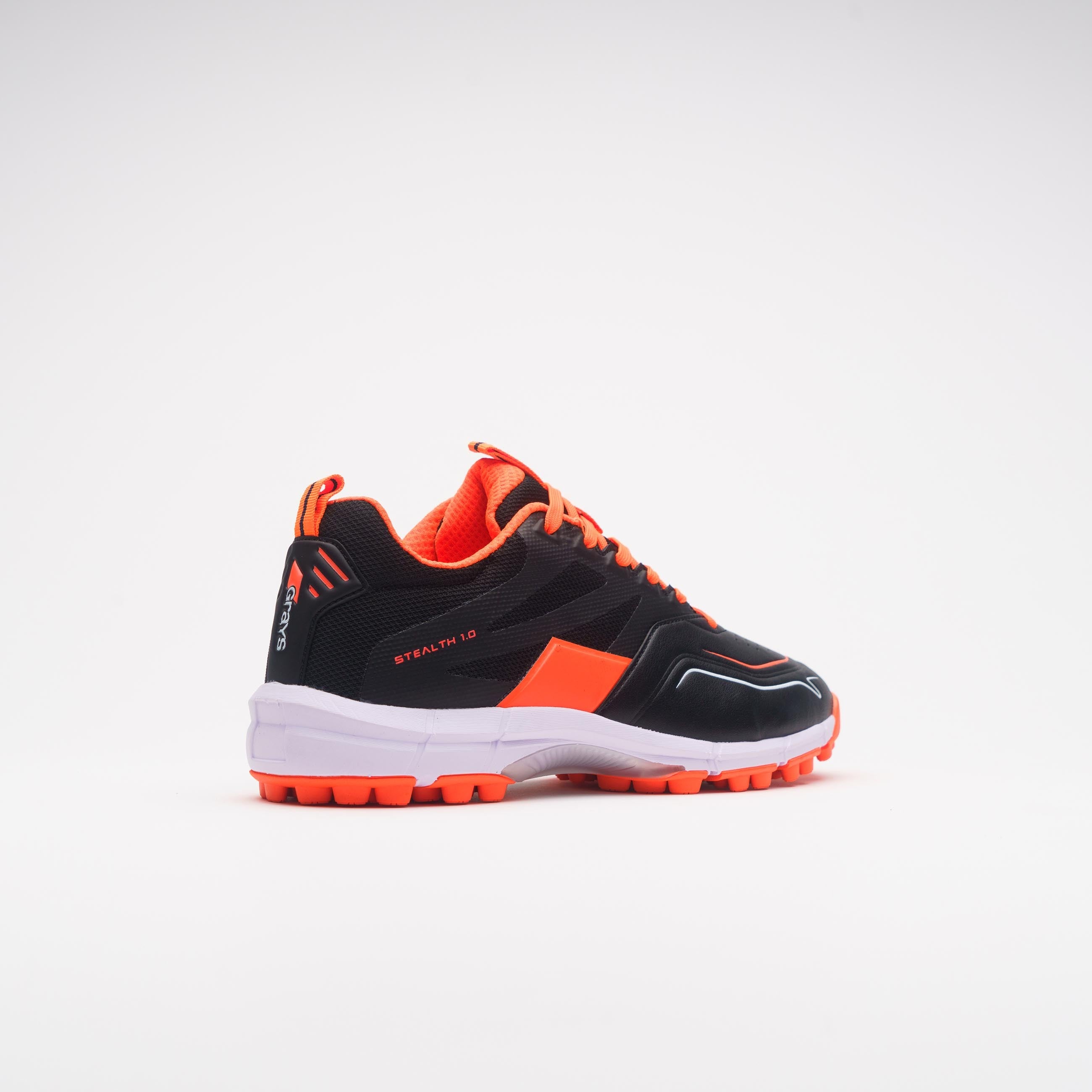 Grays Stealth Shoe Black/Orange - Size UK 6.5 - 13