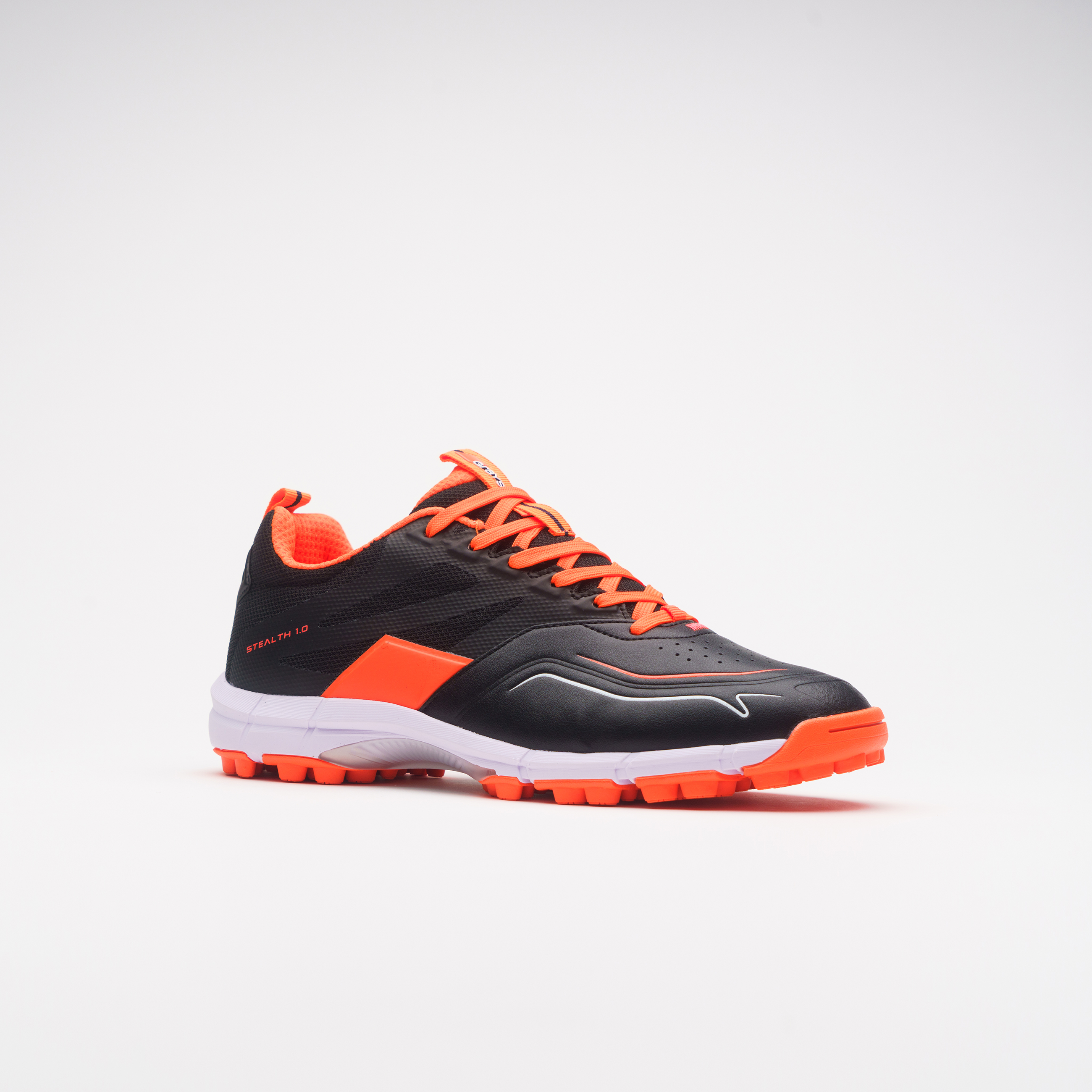 Grays Stealth Shoe Black/Orange - Size UK 6.5 - 13