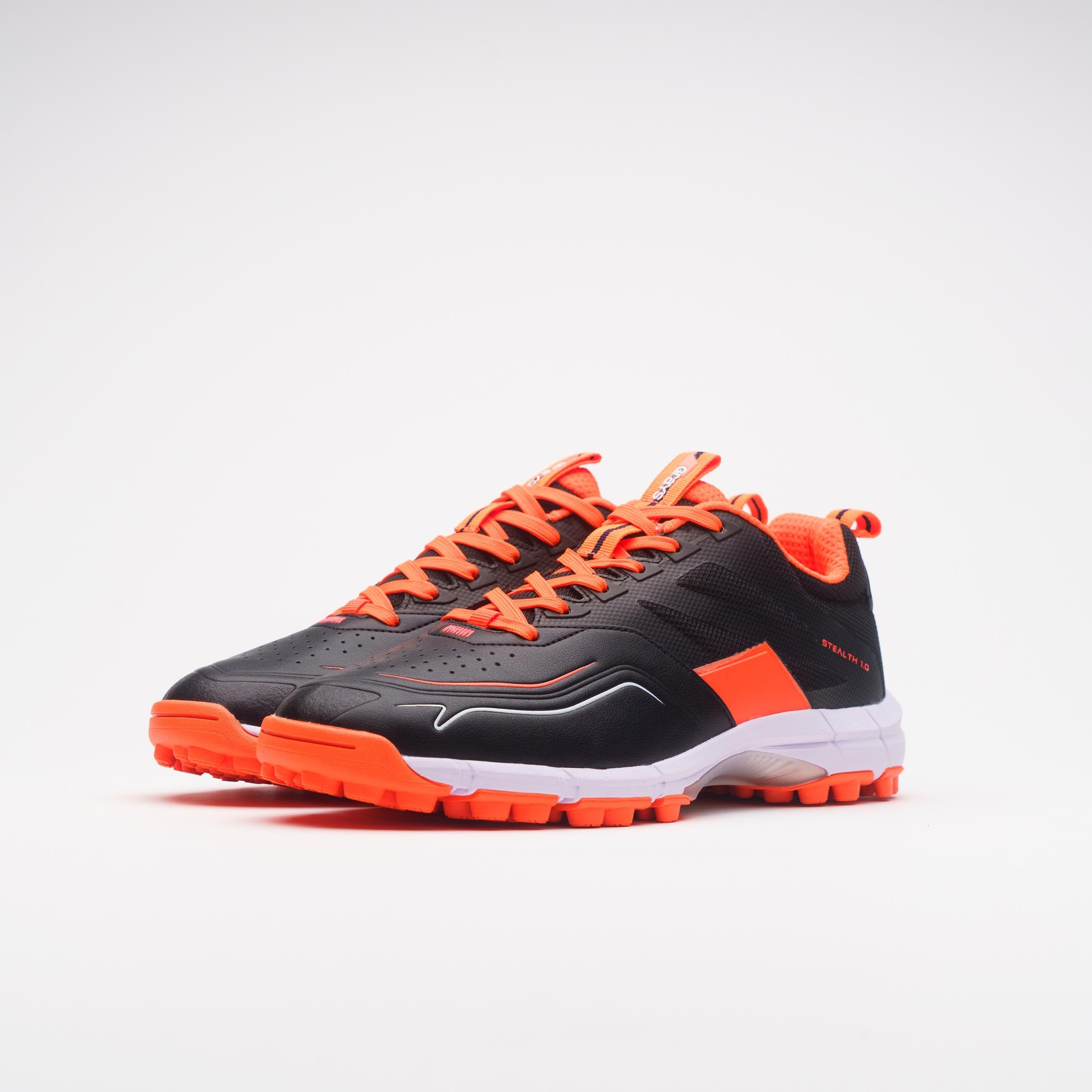 Grays Stealth Shoe Black/Orange - Size UK 6.5 - 13