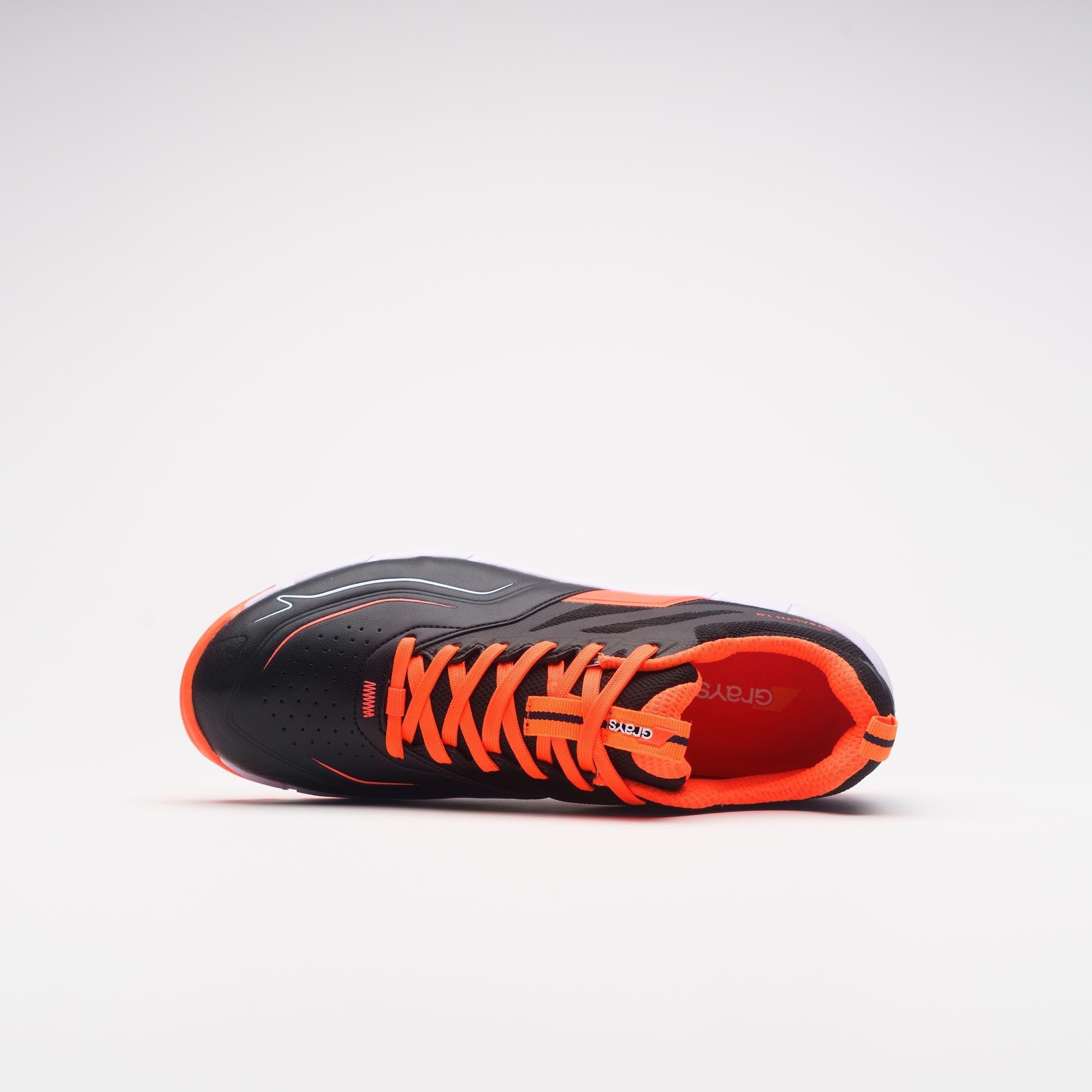 Grays Stealth Shoe Black/Orange - Size UK 6.5 - 13