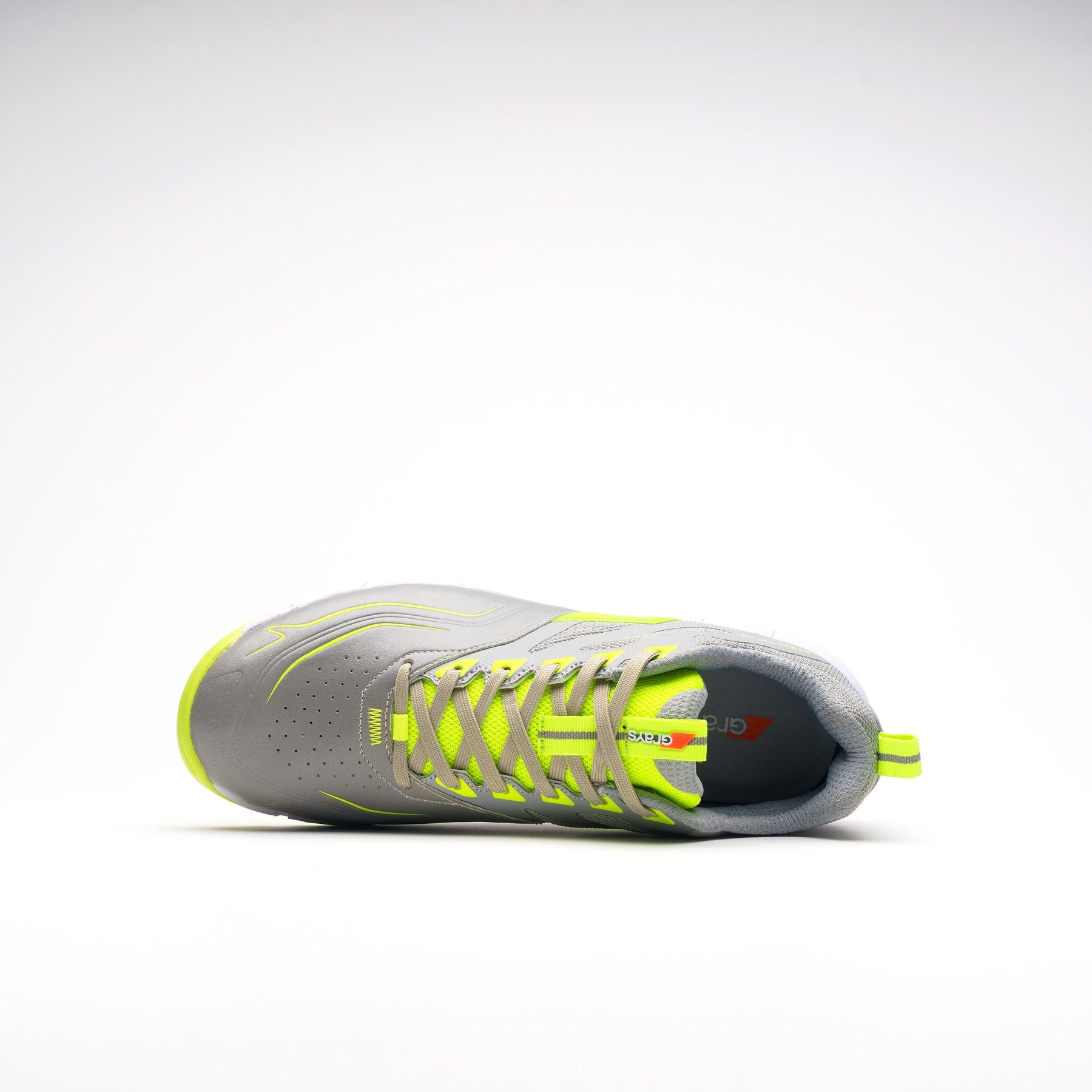 Grays Stealth Shoe Grey/Fluo Yellow - Size UK 6 - 13