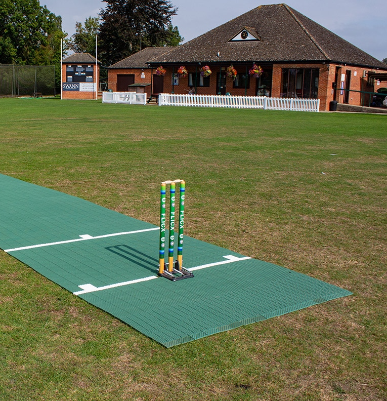 2G Flicx 22.12m Extra Length Cricket Match Pitch