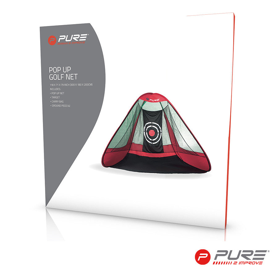 Pure2Improve Pop-Up Triangular Practice Net