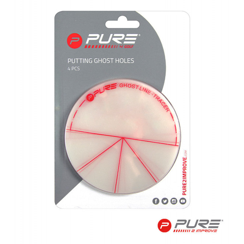 Pure2Improve Putting 'Ghost' Holes (set of 4)