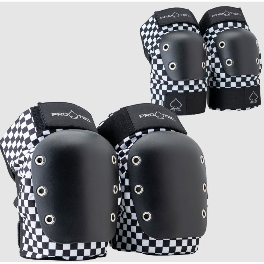 Pro-Tec Pads. Street Knee/Elbow Pad Set Open