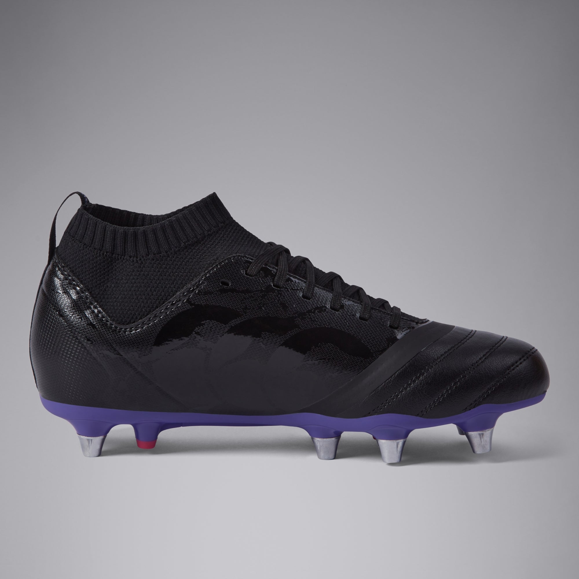 Canterbury Adult Unisex CCC Stampede Pro Soft Ground Black/Purple