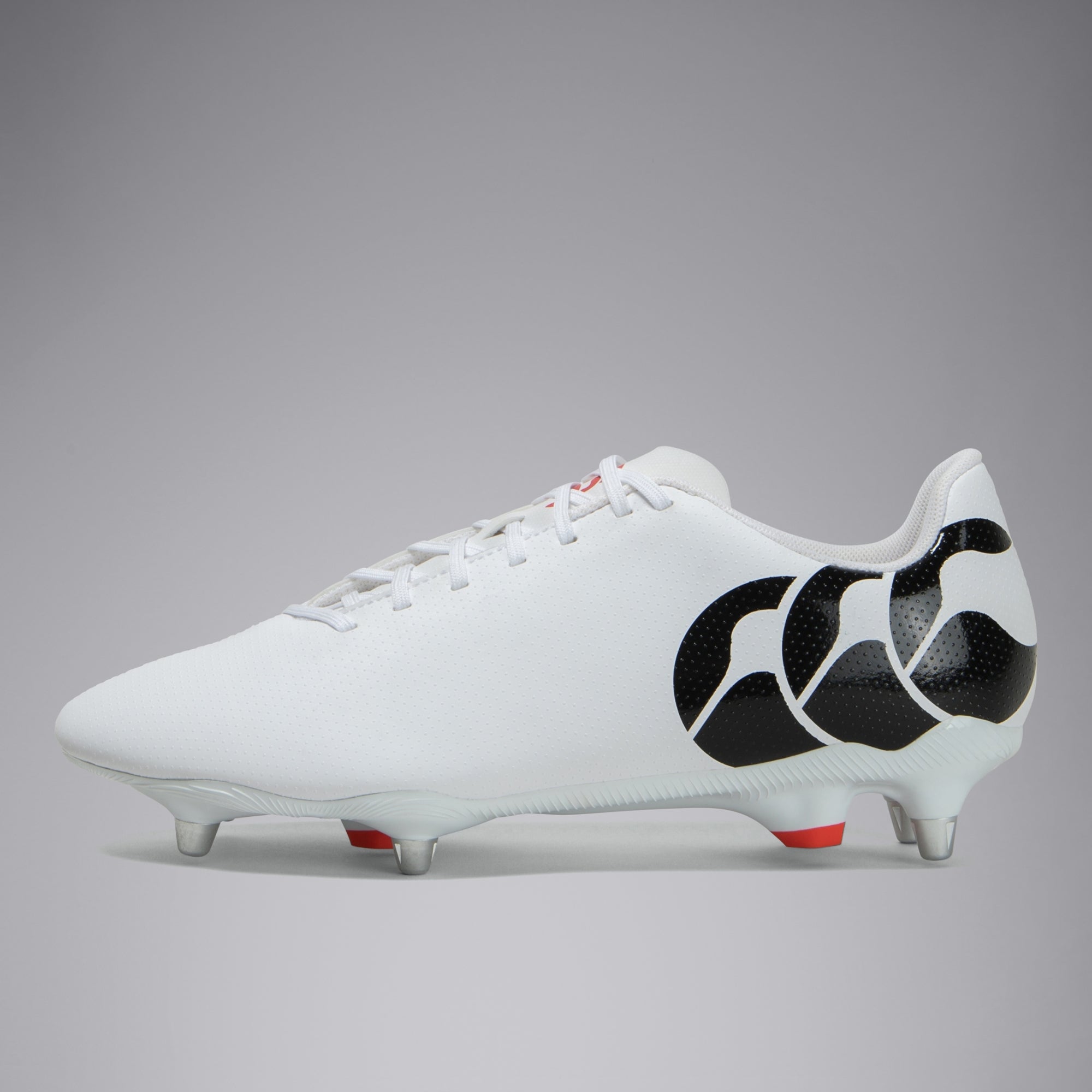 Canterbury Adult Unisex CCC Speed Raze Soft Ground White/Black/Red