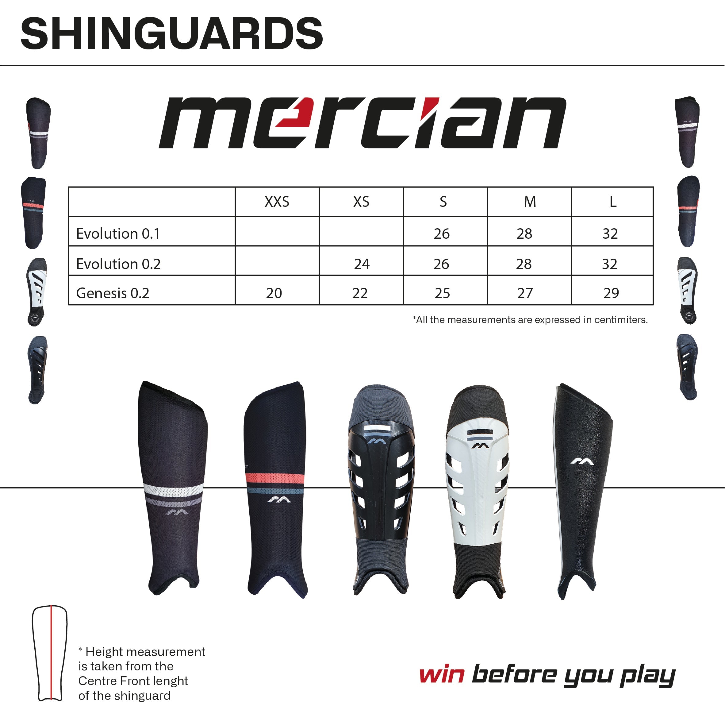 Mercian Genesis 1 Shinguards : SGGE1