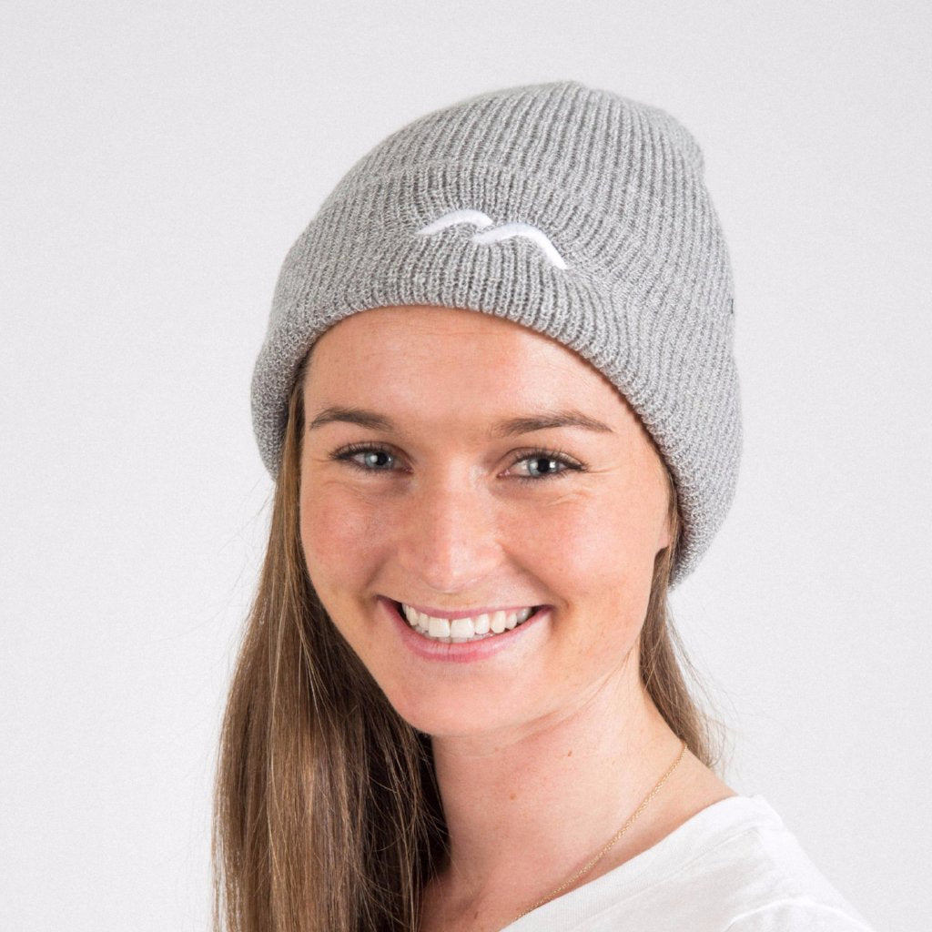 Mercian Beanie : CLSPBEAN : grey : front view