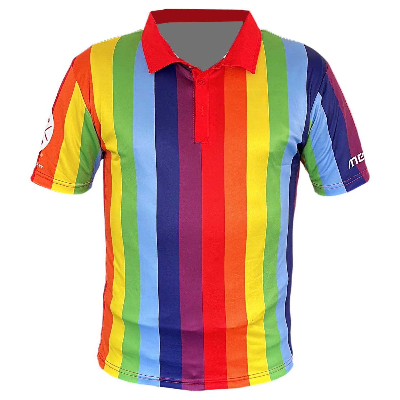 World Masters Hockey Umpire & Official Unisex cut shirt : CLWMHUMP : front view