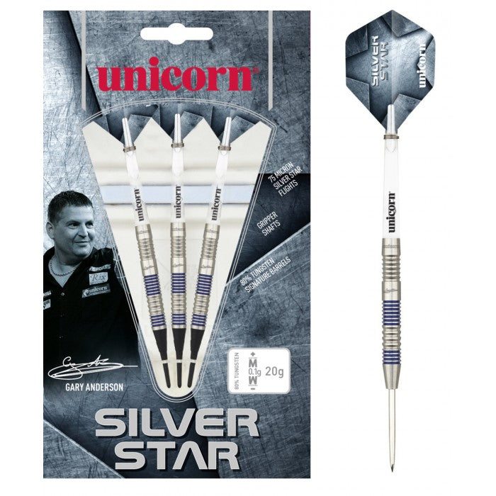 Unicorn Anderson Silver Tungsten Darts