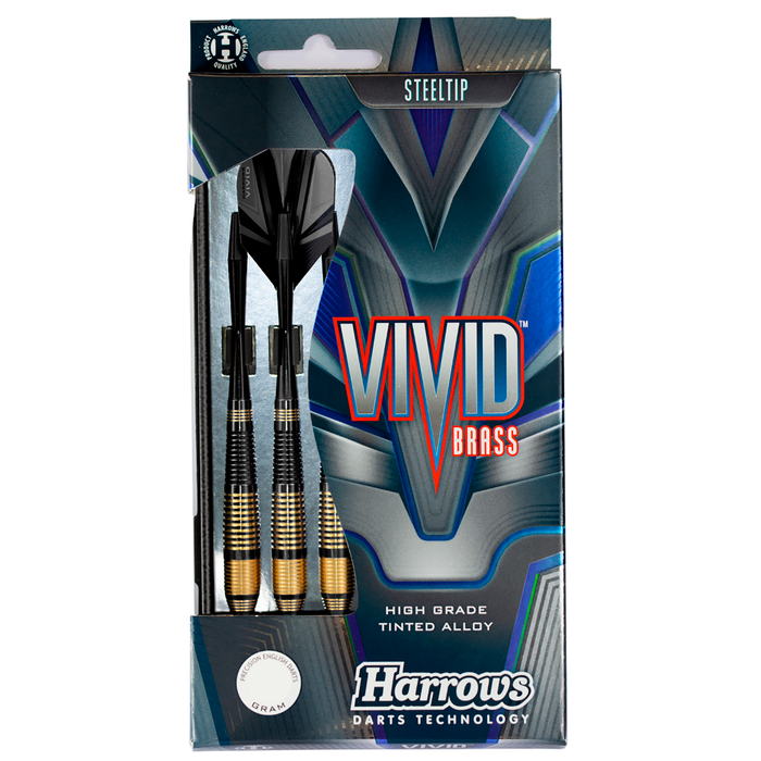 Harrows Darts Vivid Black Brass