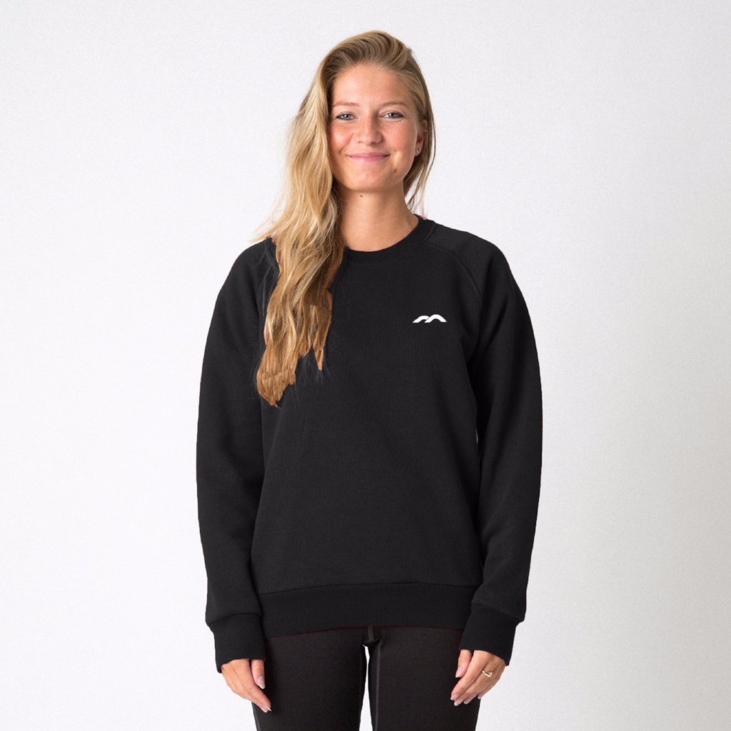 Mercian Ladies Sweater : CLSP18SWTL : black : front view