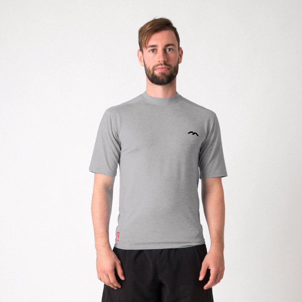 Mercian Mens Gym Shirt : CLSP18GYMM : front view : grey