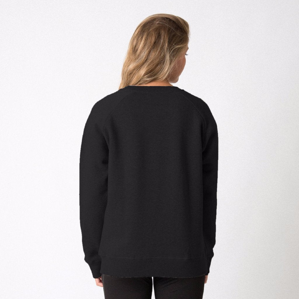 Mercian Ladies Sweater : CLSP18SWTL : black : back view