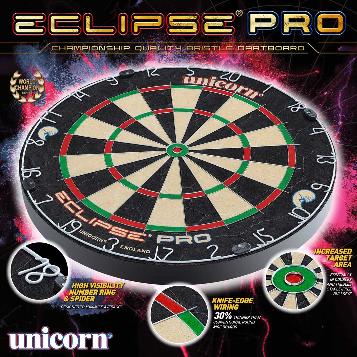 Unicorn Eclipse Pro Dartboard