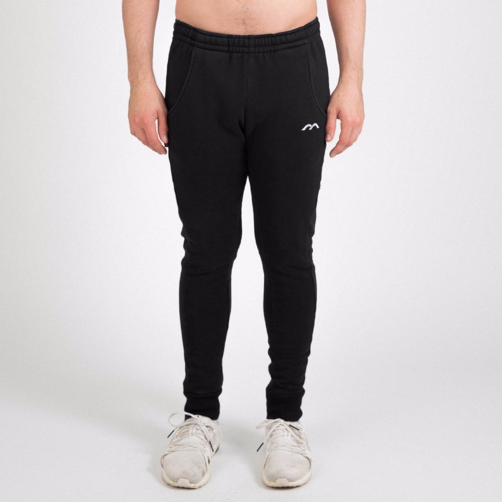 Mercian Slim Fit Sweatpants : CLSP18PNT : black : another front view