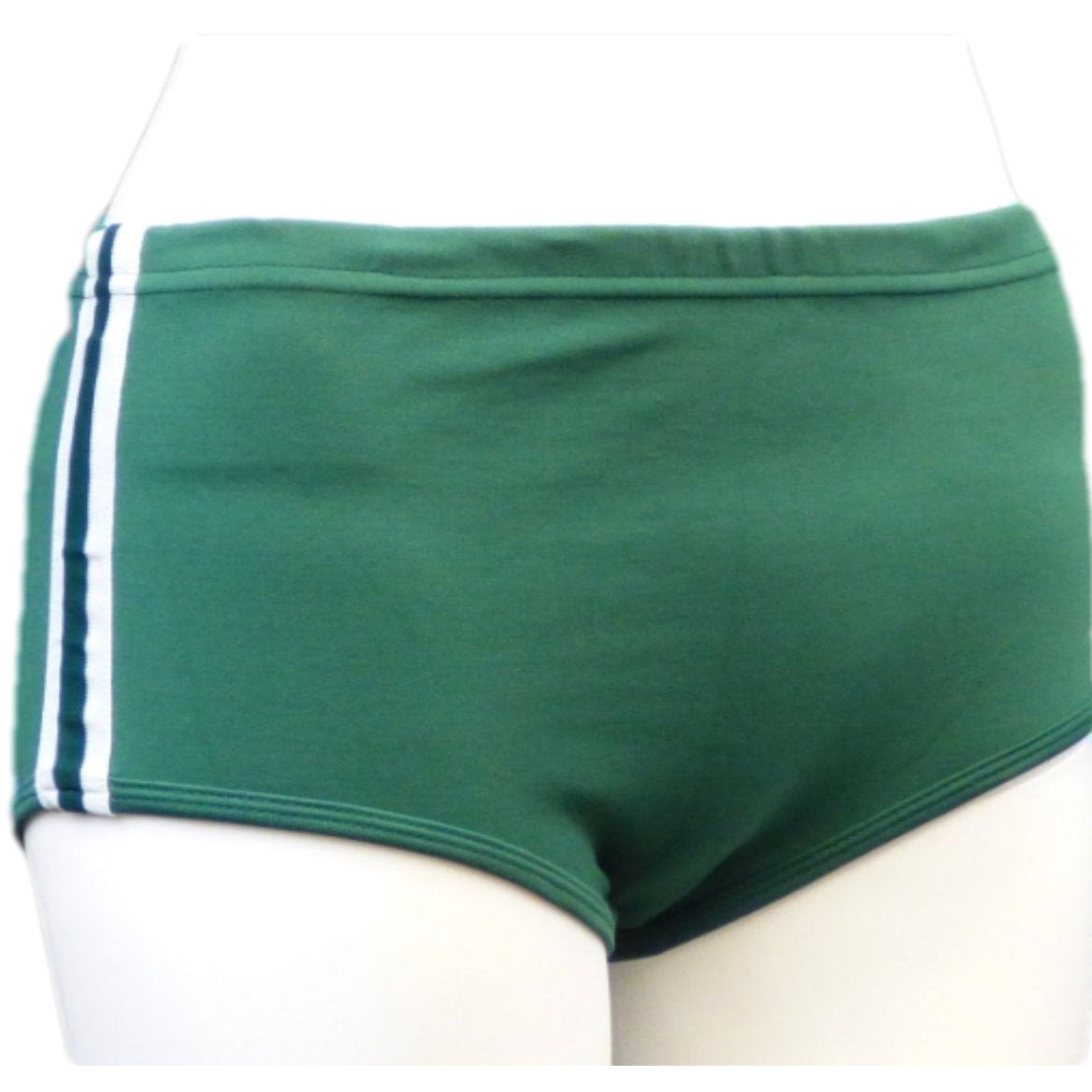 Athletic Briefs Green/White