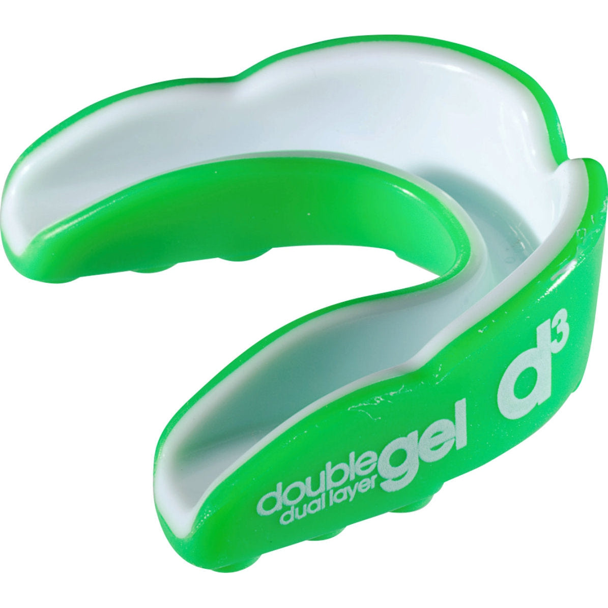 D3tape Mouthguard Green / White Youths
