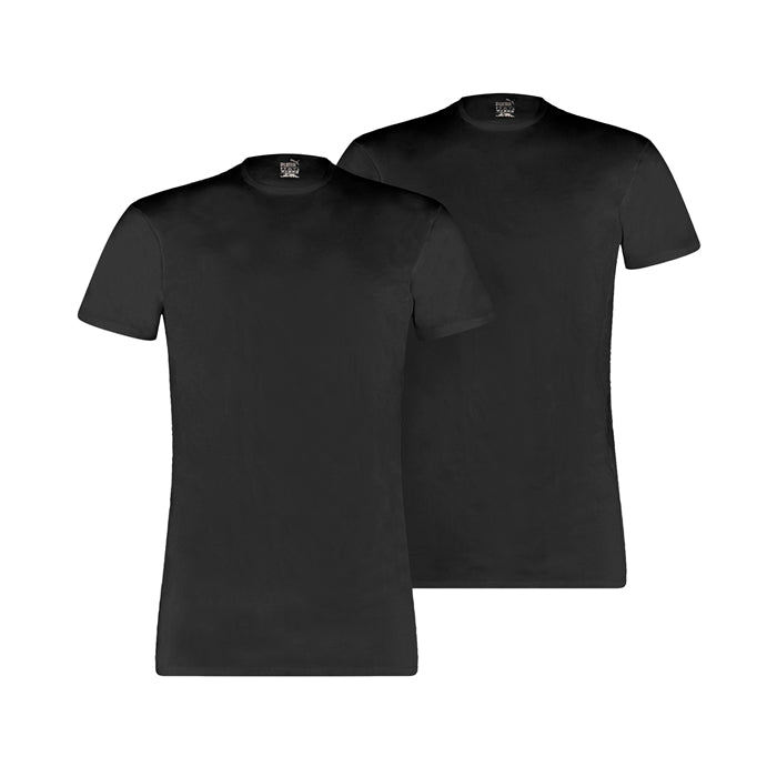 Puma T-Shirt 2 Pack Black - Small