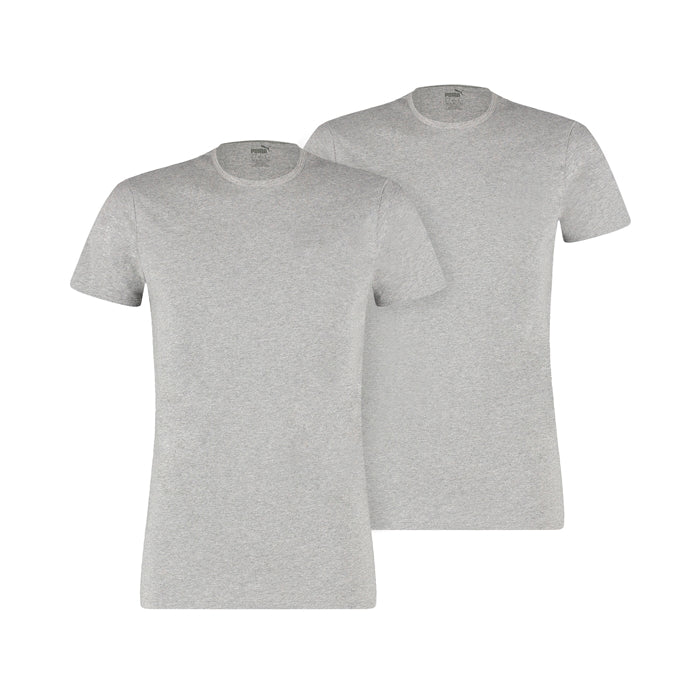 Puma T-Shirt 2 Pack Grey - Small