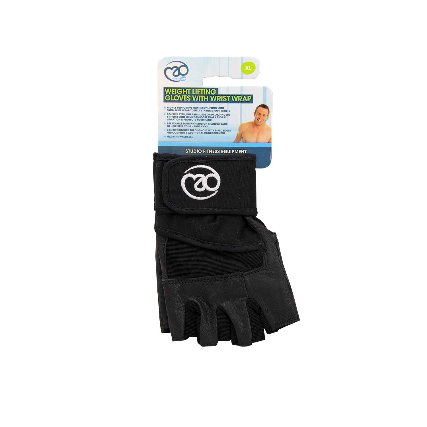 Weight Lifting Gloves With Wrist Wrap